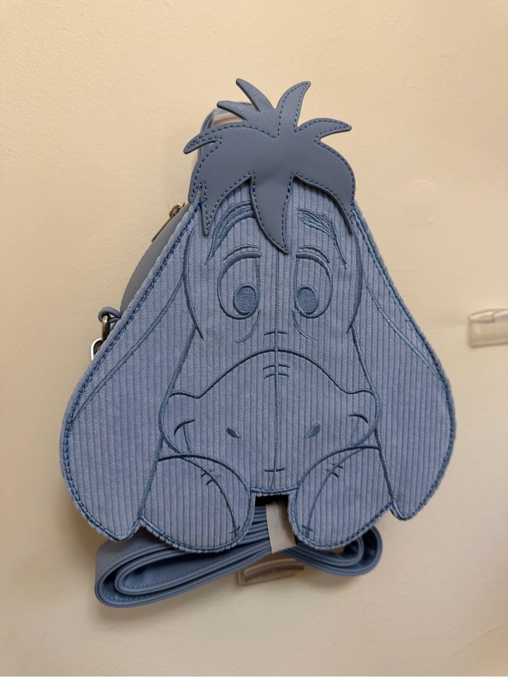 Loungefly Eeyore Corduroy Figural Convertible Mini Backpack | Winnie the Pooh